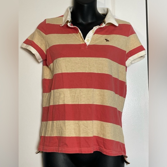 Striped Y2K Polo - Picture 1 of 8